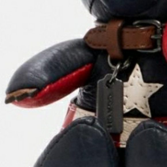 (New) Coach Marvel Collectible Bear Bag Charm - Picture 3 of 4